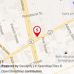 Foster´s on State Street, Bangor Maine - location map