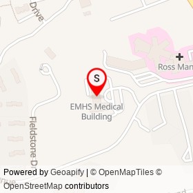 EMHS Medical Building on Husson Avenue, Bangor Maine - location map