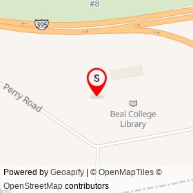 Whited Peterbilt of Bangor on Perry Road, Bangor Maine - location map