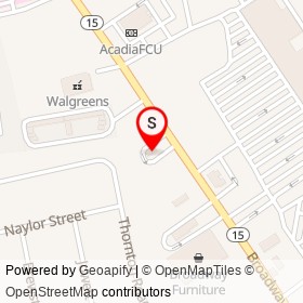 Dairy Queen on Broadway, Bangor Maine - location map