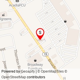 Governor's on Broadway, Bangor Maine - location map