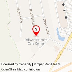 Stillwater Health Care Center on Jennifer Lane, Bangor Maine - location map