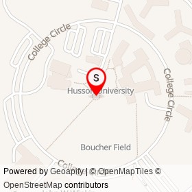 No Name Provided on College Circle, Bangor Maine - location map