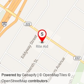 Rite Aid on Union Street, Bangor Maine - location map