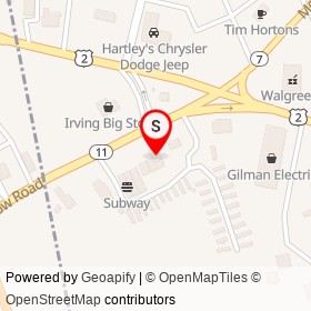 Verizon Wireless on Ox Bow Road, Newport Maine - location map