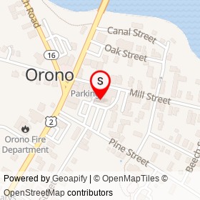 No Name Provided on Mill Street, Orono Maine - location map