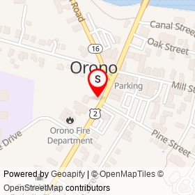 No Name Provided on Main Street, Orono Maine - location map