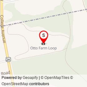 Otto Farm Loop on Otto Farm Loop, Orono Maine - location map