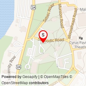 University of Maine at Orono Historic District on , Orono Maine - location map