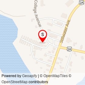 College Ave Car Wash on College Avenue, Old Town Maine - location map