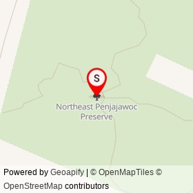 Northeast Penjajawoc Preserve on , Bangor Maine - location map
