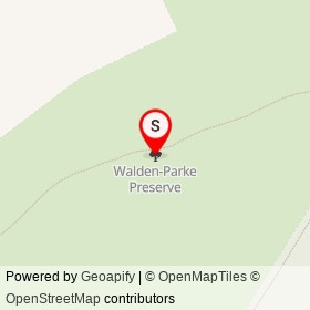 Walden-Parke Preserve on , Bangor Maine - location map