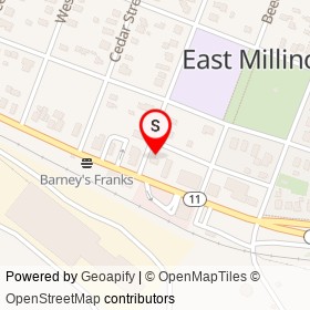 McLaughlin's Auto Repair on Main Street, East Millinocket Maine - location map