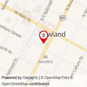 Rowland tobacco , Vape And Kratom on South Bond Street, Rowland North Carolina - location map