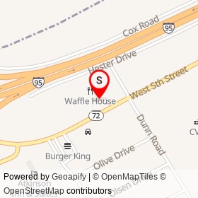 Dobb's Place on West 5th Street, Lumberton North Carolina - location map