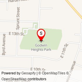 Godwin Heights Park on , Lumberton North Carolina - location map