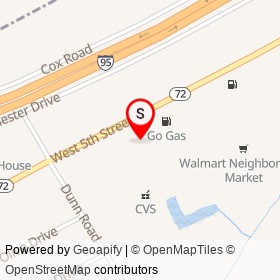 SECU on West 5th Street, Lumberton North Carolina - location map
