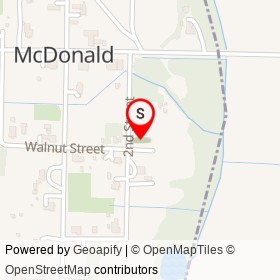 No Name Provided on 2nd Street, McDonald North Carolina - location map