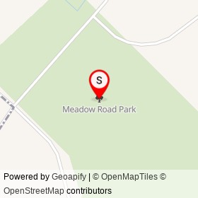 Meadow Road Park on ,  North Carolina - location map