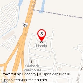 Honda on Wintergreen Drive, Lumberton North Carolina - location map