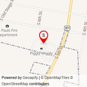 NAPA Auto Parts - Walker Auto and Truck on West McLean Street, St. Pauls North Carolina - location map