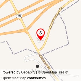 Bojangles' on Corporation Drive,  North Carolina - location map