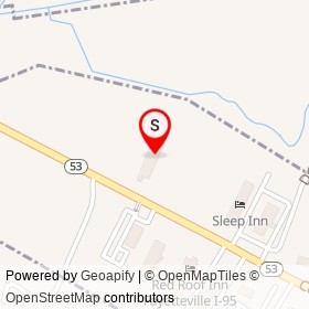 Super 8 by Wyndham Fayetteville on Cedar Creek Road, Fayetteville North Carolina - location map