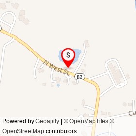 Reuben Jones Auto Electric on North West Street, Falcon North Carolina - location map