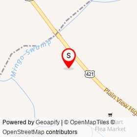 Charles Tart Propane Inc on Plain View Highway, Dunn North Carolina - location map