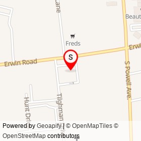 Skinner & Smith Funeral Home on Erwin Road, Dunn North Carolina - location map