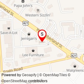 sweetFrog on West Cumberland Street, Dunn North Carolina - location map