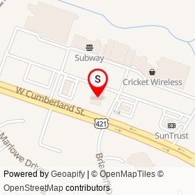 No Name Provided on West Cumberland Street, Dunn North Carolina - location map