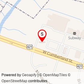 MyEyes Optometry on West Cumberland Street, Dunn North Carolina - location map