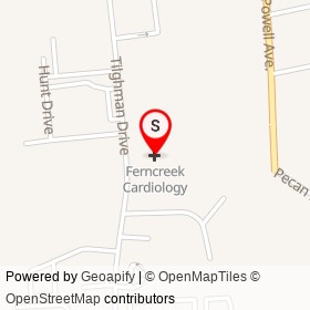 Ferncreek Cardiology on Tilghman Drive, Dunn North Carolina - location map