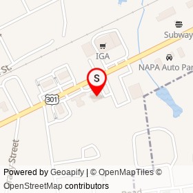 O'Reilly Auto Parts on East Wellons Street, Four Oaks North Carolina - location map