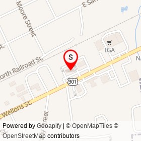United Community Bank on East Wellons Street, Four Oaks North Carolina - location map