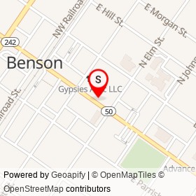 Cobb Sales & Services on East Main Street, Benson North Carolina - location map