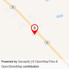 Dixie Dennings 2 on NC 50, Benson North Carolina - location map