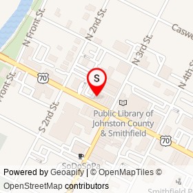 Simple Twist on East Market Street, Smithfield North Carolina - location map