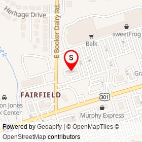 Jewel Box on East Booker Dairy Road, Smithfield North Carolina - location map