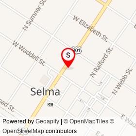 No Name Provided on North Pollock Street, Selma North Carolina - location map