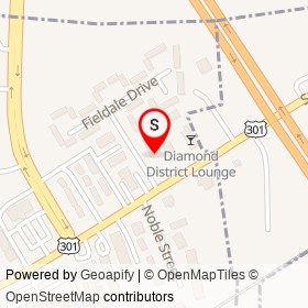 U-Haul on North Brightleaf Boulevard, Smithfield North Carolina - location map