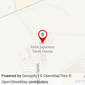 Kobe Japanese Steak House on Venture Drive, Smithfield North Carolina - location map