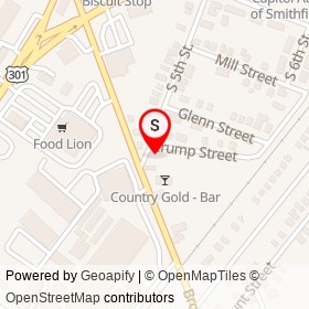 Crazy Tacos Inc on South 5th Street, Smithfield North Carolina - location map