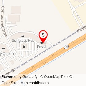 Tommy Hilfiger on Outlet Center Drive, Selma North Carolina - location map