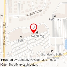 Ninja Japan on North Brightleaf Boulevard, Smithfield North Carolina - location map