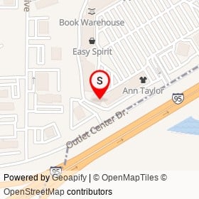 Adidas on Outlet Center Drive, Selma North Carolina - location map