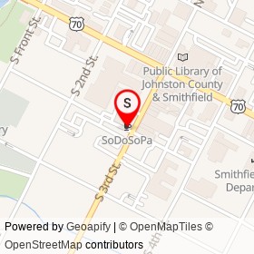 SoDoSoPa on East Johnston Street, Smithfield North Carolina - location map