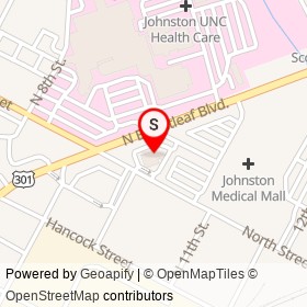 No Name Provided on North Brightleaf Boulevard, Smithfield North Carolina - location map