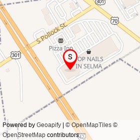Food Lion on South Pollock Street, Selma North Carolina - location map